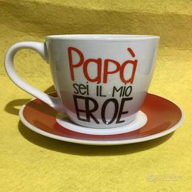 Tazza Papà sei il mio eroe - Festa del Papà