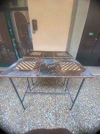 Tavoli artigianali Alti Pub/Bar Ferro e Legno