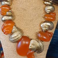 Christian Dior collana vintage conchiglie Dune1987