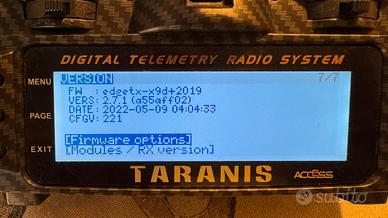 Radiocomando ELRS FrSky Taranis x9d plus 2019