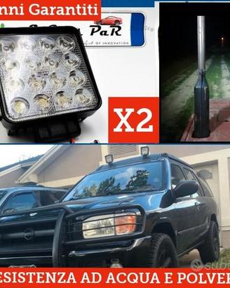 FARETTI LED Supplementari per NISSAN 4X4 OFF ROAD