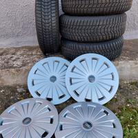 gomme termiche + cerchi e copricerchi da 16"