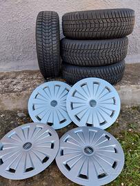 gomme termiche + cerchi e copricerchi da 16"