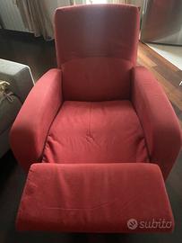 Poltrona elettrica reclinabile per anziani