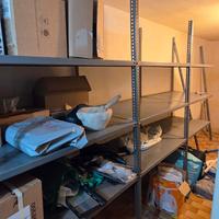 6 Scaffali ferro resistente