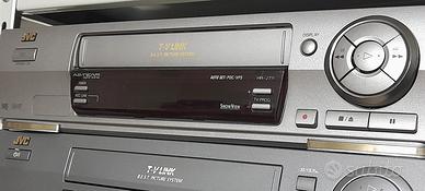 LETTORE VHS VIDEOREGISTRATORE JVC ALTA QUALITA' +T