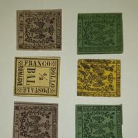 Francobolli antichi stati Modena e Romagne