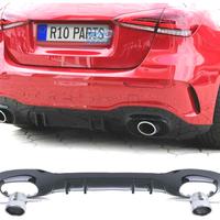 DIFFUSORE MERCEDES CLASSE A W177 18- LOOK A35 AMG 