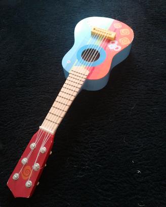 mini chitarra giocattolo 