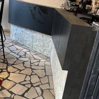 Bancone su misura con traliccio