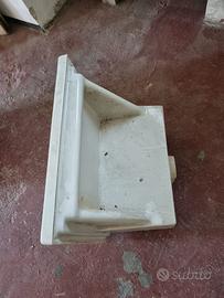 Lavatoio lavandino ceramica con strizzatoio