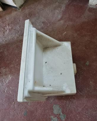 Lavatoio lavandino ceramica con strizzatoio