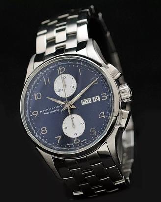 Hamilton Jazzmaster Maestro Cronograph 41 mm blu