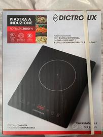 Piastra a induzione dictrolux nuova 2000w