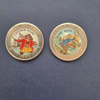 Cuba : 2 monete da 1 Peso cad.