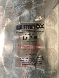 Silos inox per alimenti 200lt