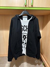 Felpa Moschino effetto jacket