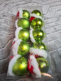 Set di 8 Palline di Natale "Il Grinch