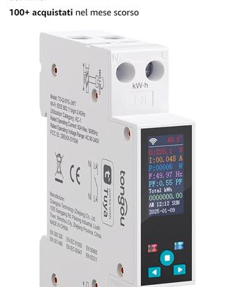 contatore energia elettrica wifi