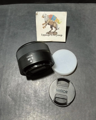 Nikon obiettivo Z 40 f 2 Full frame Autofocus