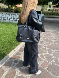 Borsa Coccinelle Shopper in pelle martellata