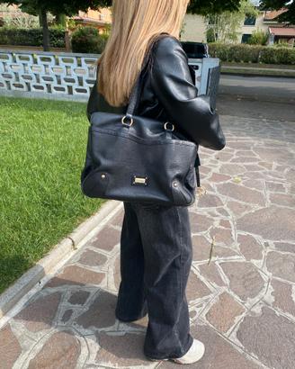 Borsa Coccinelle Shopper in pelle martellata