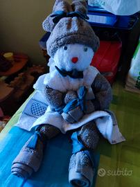 bambole con asciugamano 