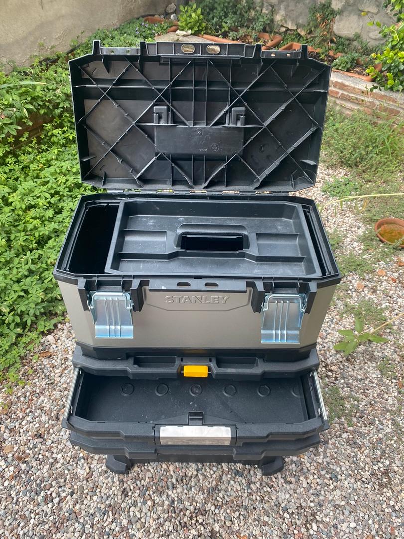 Cassetta Portautensili STANLEY Fatmax 23 Pollici - In Metallo Con Vaschetta, Cerniere Anti-Ruggine E Sistema Organizzatore - Foto 5