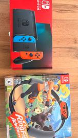 Nintendo Switch e Ring Fit Adventure