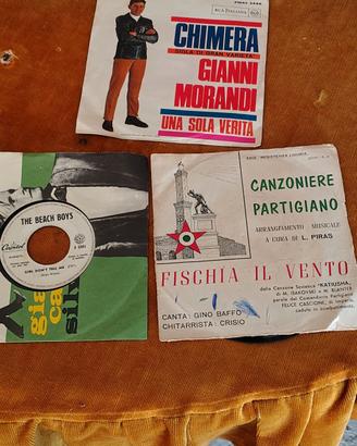dischi 45 giri vinile anni 60 /70