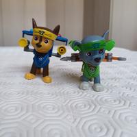 Paw Patrol Set Chase e Rocky Pup-Fu con zaino