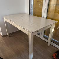 Tavolo legno massello Shabby Chic