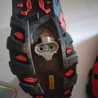 Scarpe per bicicletta da donna con agganci