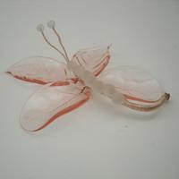 Libellula rosa oggettistica di murano la murrina