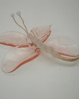 Libellula rosa oggettistica di murano la murrina