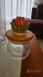 barattolo vetro thun portapasta fuori produzione 