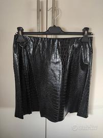 gonna nera effetto coccodrillo