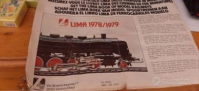 LIMA 1978/79 FERROVIE TRENI MINIATURA