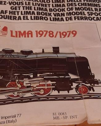 LIMA 1978/79 FERROVIE TRENI MINIATURA