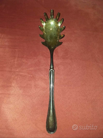 Mestolo per pasta placcato argento