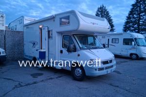 Frankia I 650ED Mansardato con letti a castello in