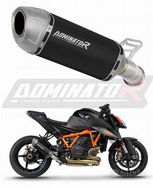 SCARICO TERMINALE S6 TITANIO BLACK KTM SUPER DUKE 