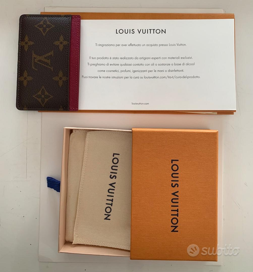 Louis Vuitton PORTA CARTE DI CREDITO NUOVO ORIGINALE