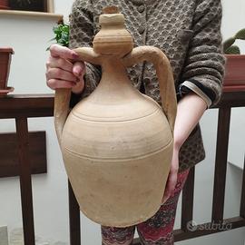 ANFORA ANTICA VASO GIARA PUGLIESE VUMMILE DELL'800