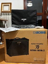 Boss Katana 100 MK2 + GA-FC + Boss Cover Custom