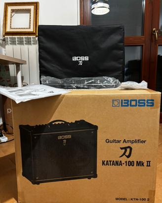 Boss Katana 100 MK2 + GA-FC + Boss Cover Custom