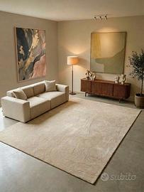 TAPPETO MT.380X270 D'ESPOSIZIONE - MODERNO BEIGE