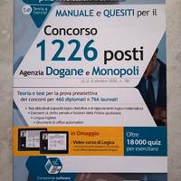 Concorso agenzia Dogane e monopoli