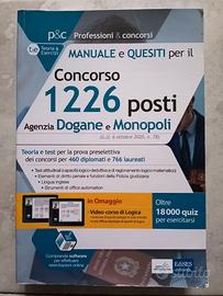 Concorso agenzia Dogane e monopoli