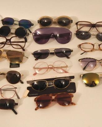 stock occhiali e montature vintage